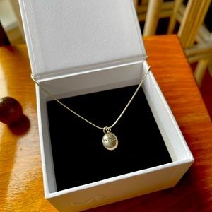 Silver FRIEND necklace
